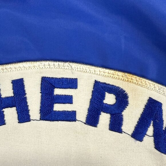 Vintage 80s Hilton Active Apparel Nylon Coach Jacket Northern Ohio Model A Club - Picture 9 of 16